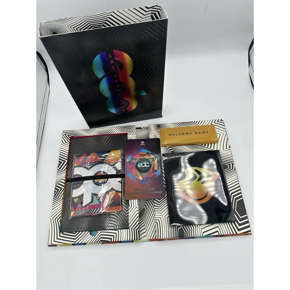 EDC Las Vegas 2019 Exclusive Festival Keepsake Box Set Collectible Gear‎ - Picture 4 of 8